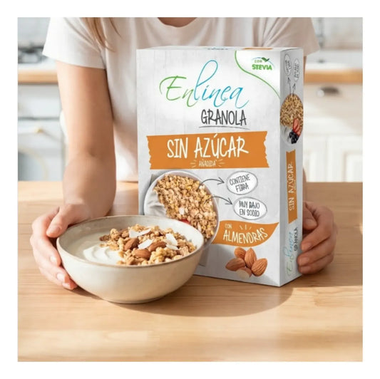 Cereal Sin Azúcar Granola Con Almendras 320g