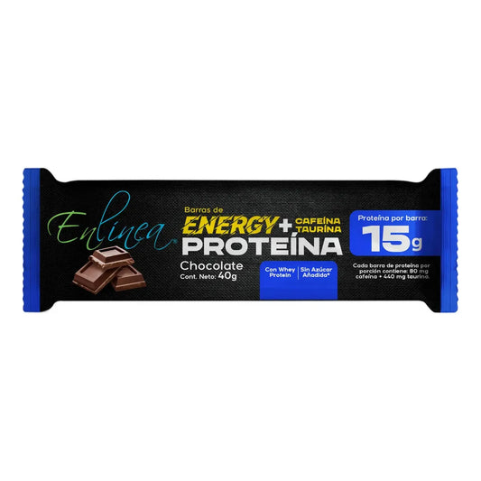 Barras De Proteína Energy Chocolate Sin Azúcar 160g