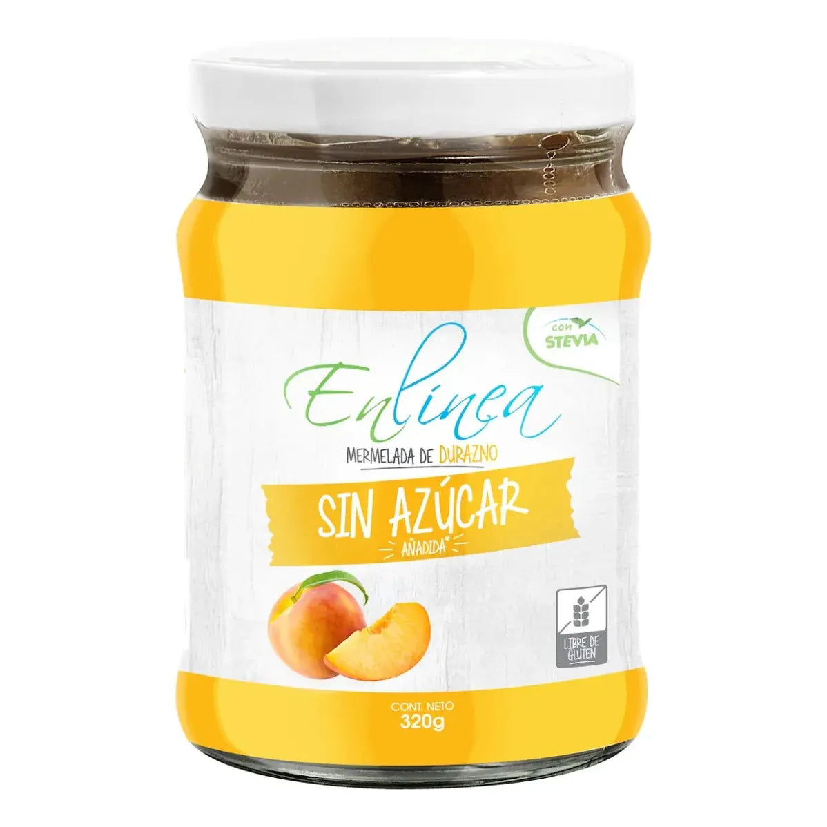 Mermelada de Durazno Sin Azúcar 320g