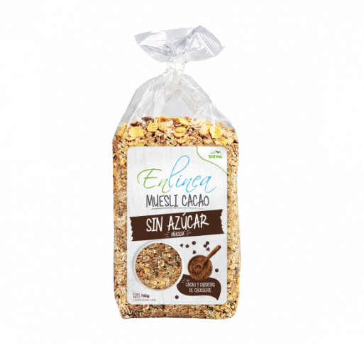Muesli de chocolate sin azúcar En Línea 700g
