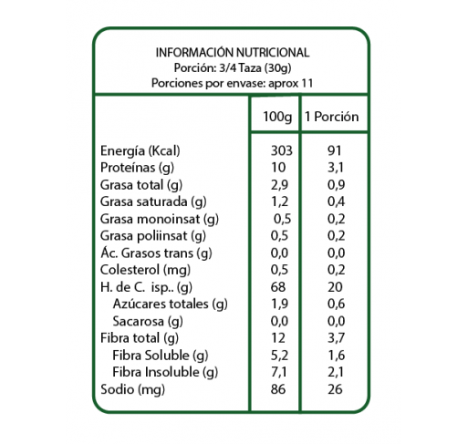 Cereal hojuelas de chocolate sin azúcar En Línea 330g