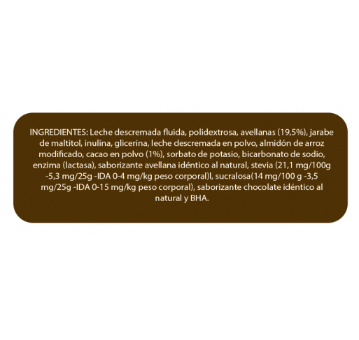 Crema de avellana sin azúcar En Línea 350g