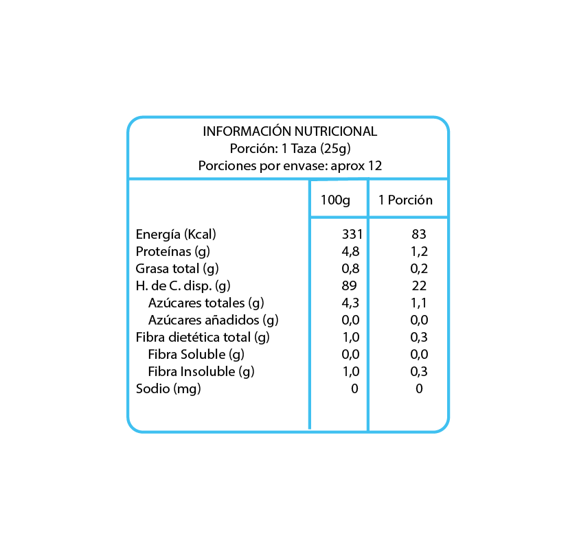 Cereal inflado de arroz sin azúcar En Línea 300g