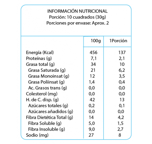 Chocolate 60% cacao sin azúcar En Línea 50g