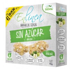 Barras de cereal manzana sin azúcar En Línea 90g