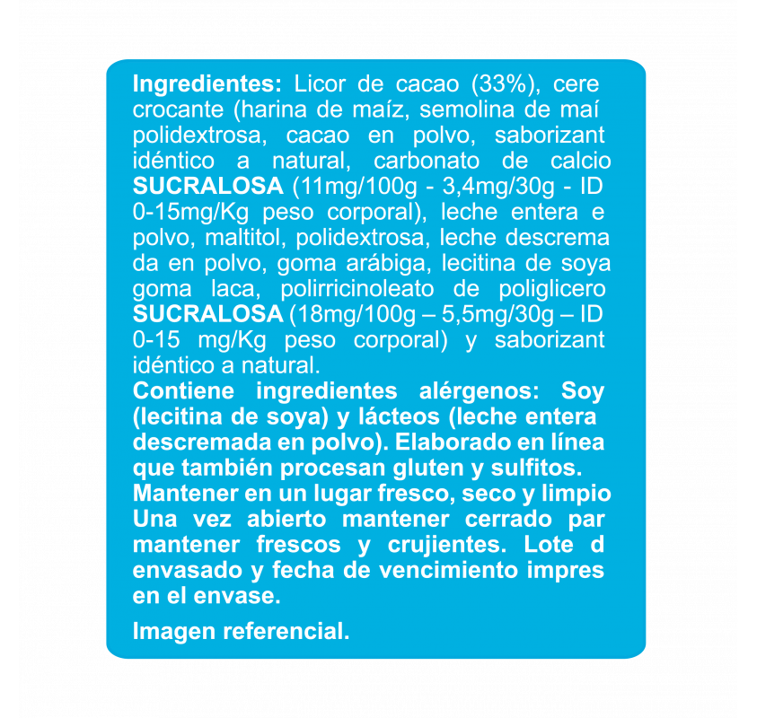 Balls crocantes 60% cacao sin azúcar En Línea 90g