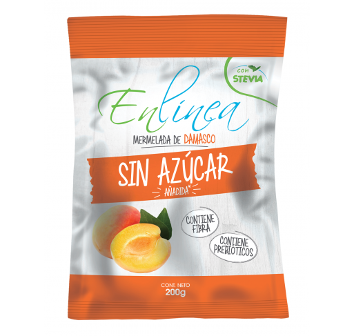 Mermelada de damasco sin azúcar En Línea 200g