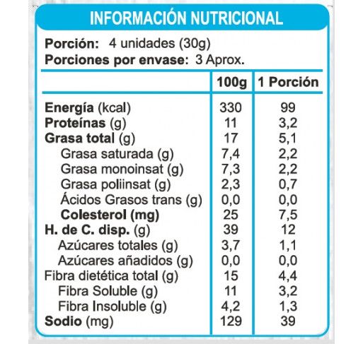 Galleta bañada en chocolate sin azúcar En Línea 100g