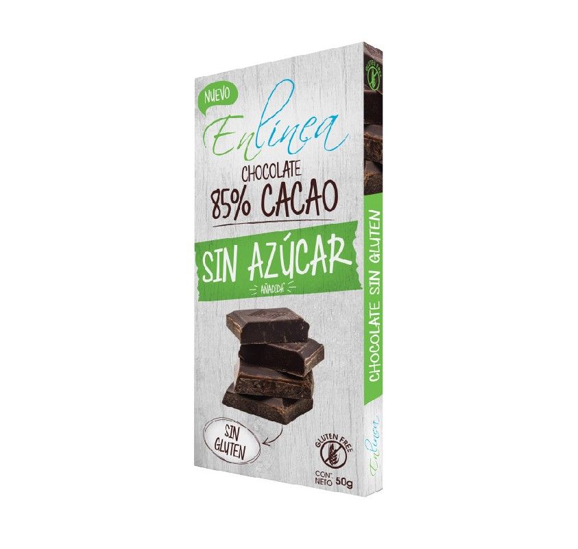 BARRA DE CHOCOLATE 85% CACAO
