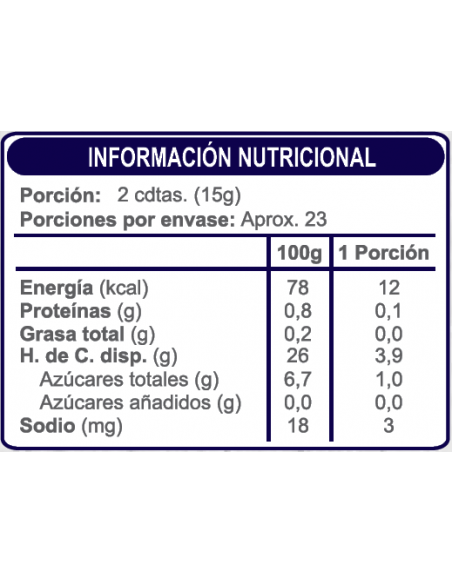 Mermelada mora doypack sin azúcar En Línea 350g