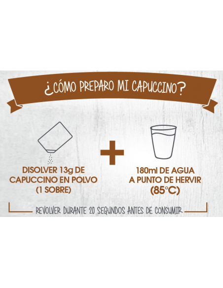 Café con leche sin azúcar En Línea 104g