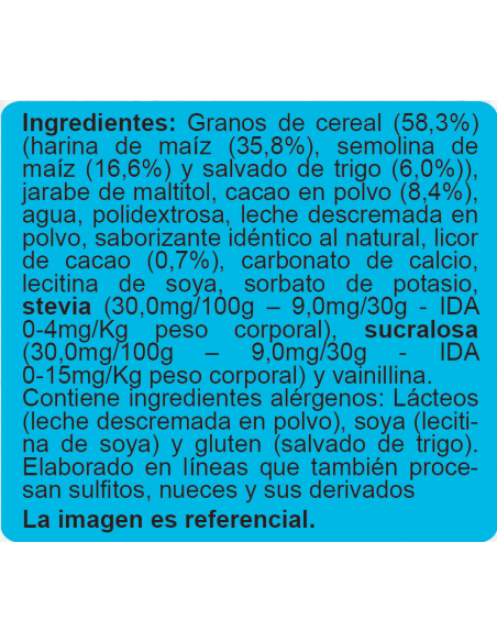 Cereal gigante bolitas de chocolate sin azúcar En Línea 700g