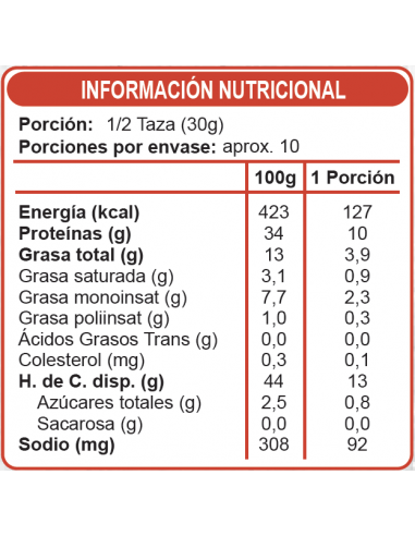 Cereal relleno proteína sin azúcar En Linea 300g