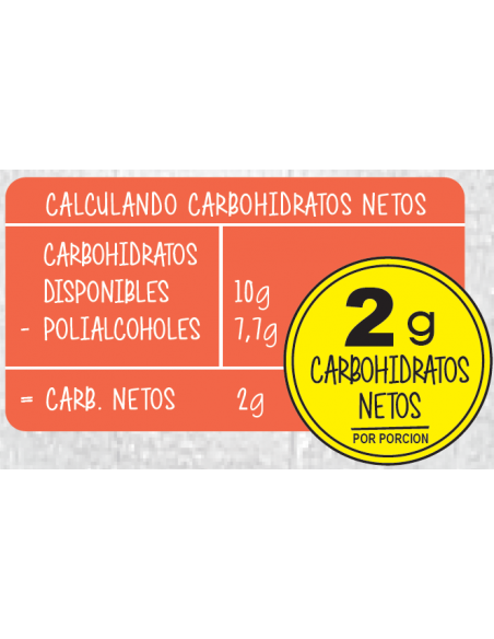 Barra de coco low carb sin azúcar En Línea 140g