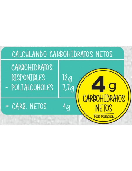 Barra de chocolate low carb sin azúcar En Línea 140g
