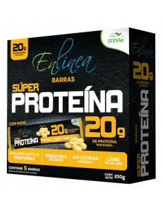 Barra súper proteína maní sin azúcar En Línea 250g