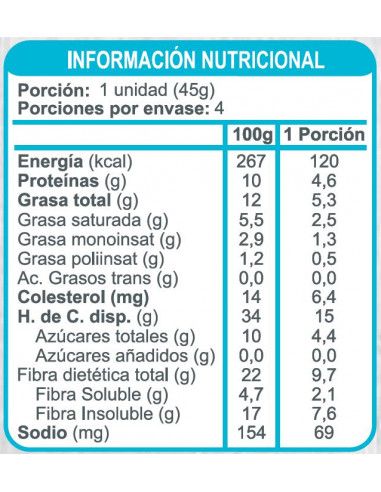 Alfajor manjar sin azúcar En Línea 180g
