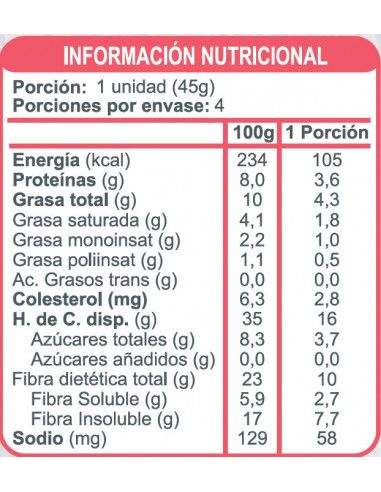 Alfajor frambuesa sin azúcar En Línea 180g