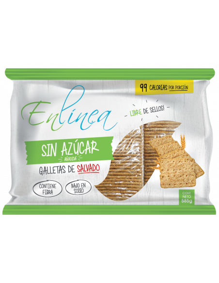 Galletas de salvado En Línea 585g
