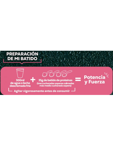 Batido de proteína frutilla sin azúcar En Línea...