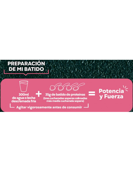 Batido de proteína frutilla sin azúcar En Línea 350g