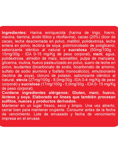 Galleta moneda bañada en chocolate sin azúcar En Línea 30g