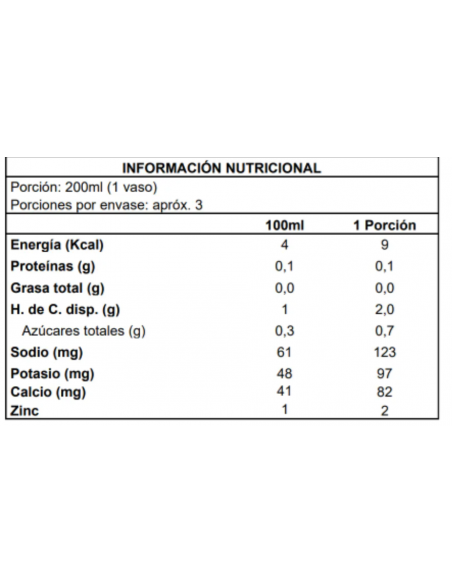 Néctar Isotónico Naranja 600ml