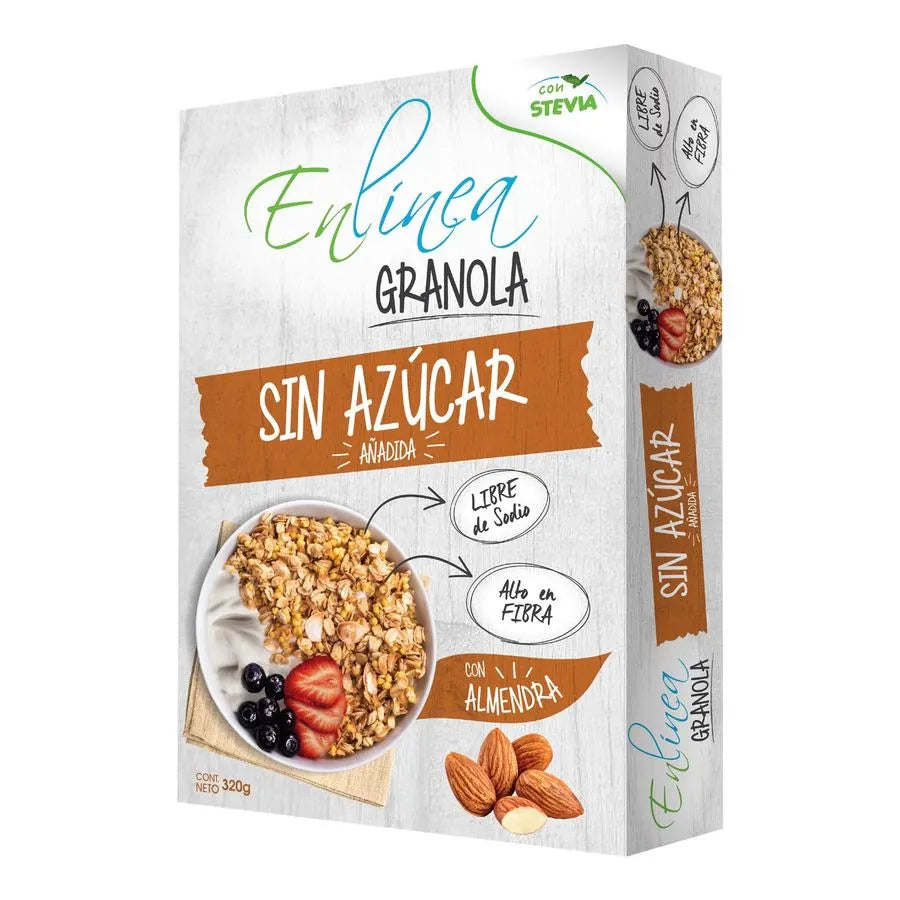Cereal Sin Azúcar Granola Con Almendras 320g
