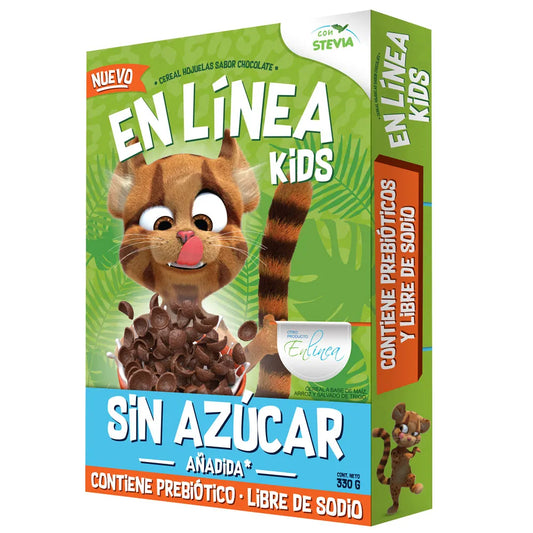 Cereal Sin Azúcar Kids Hojuela Chocolate 330g