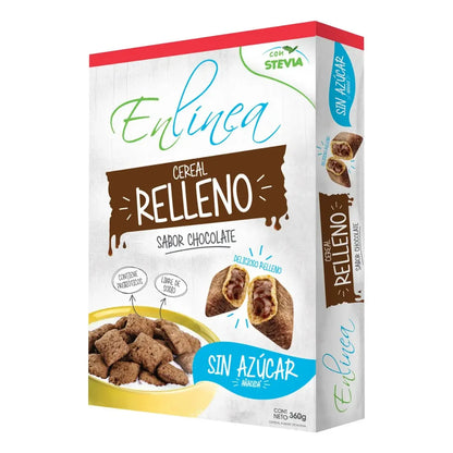 Cereal Sin Azúcar Relleno de Chocolate 360g