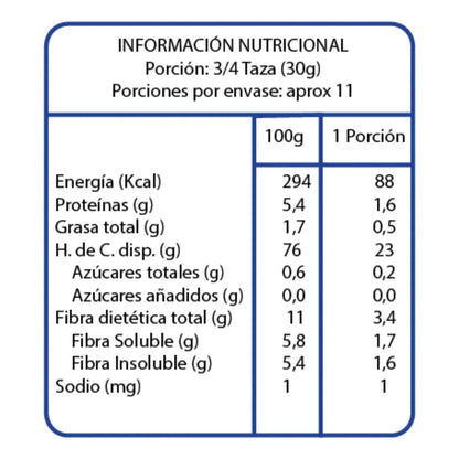 Cereal Sin Azúcar Anillo De Frutas 330g