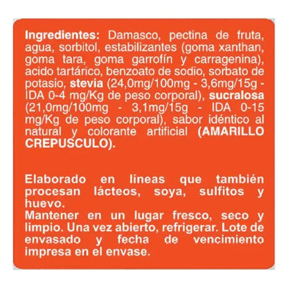 Mermelada de Durazno Sin Azúcar 200g