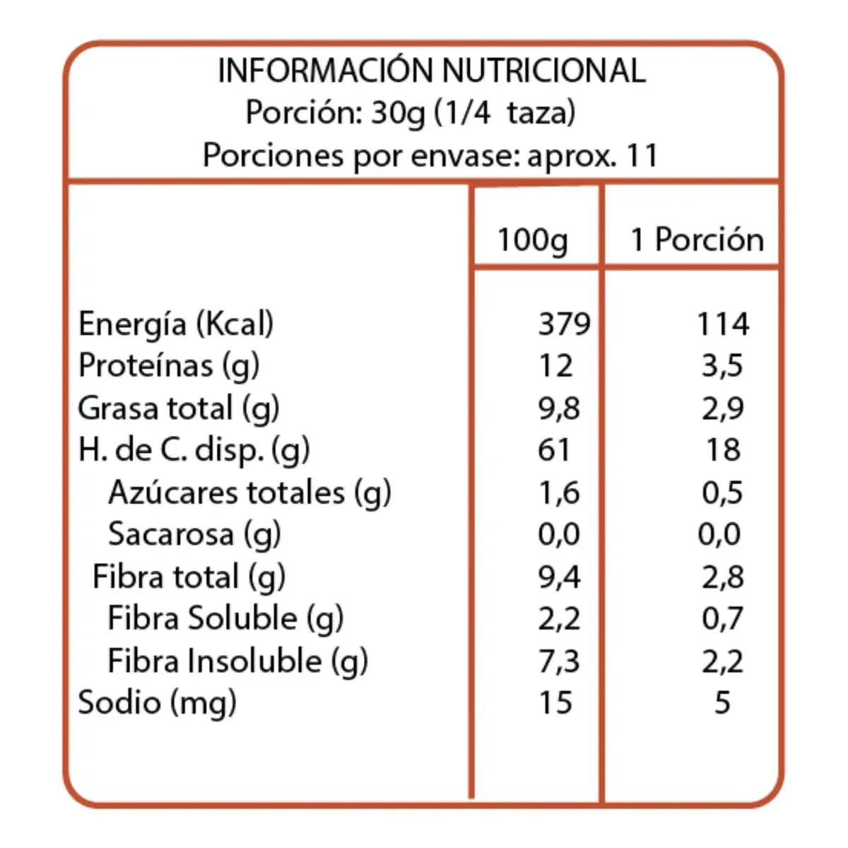 Cereal Sin Azúcar Granola Con Almendras 320g
