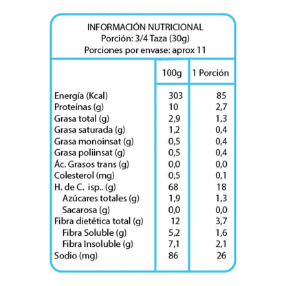 Cereal Sin Azúcar Bolita Sabor Chocolate 330g