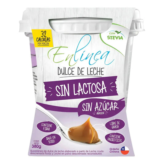 Dulce De Leche Sin Azúcar Y Sin Lactosa, 380g