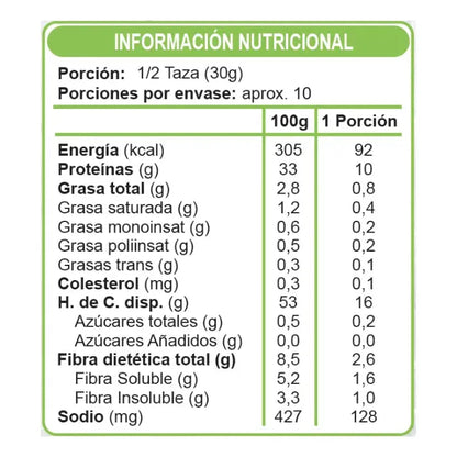 Cereal Sin Azúcar Hojuela Proteína Vegano 300g
