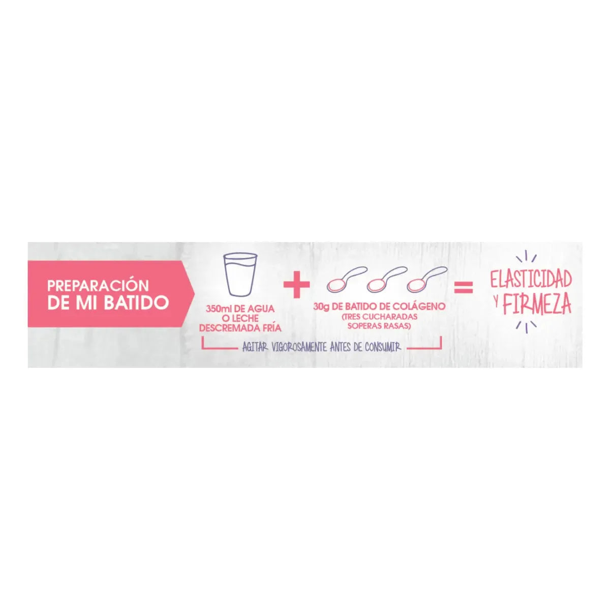 Batido Proteína Colágeno, Sin Azúcar, 300g Sabor Chocolate