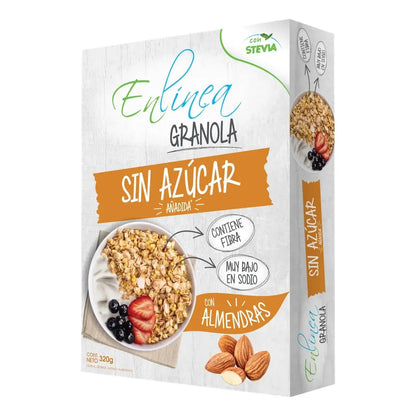 Cereal Sin Azúcar Granola Con Maní 320g