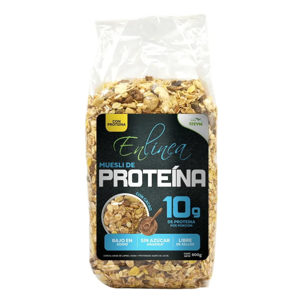 Muesli Proteína Con Cacao 600 G