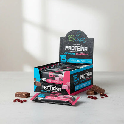 Barras De Proteína Cranberries Sin Azúcar, 20un