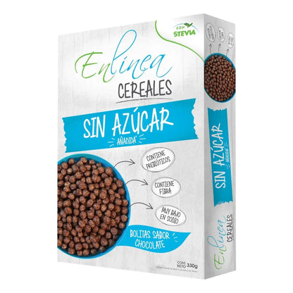 Cereal Sin Azúcar Bolita Sabor Chocolate 330g