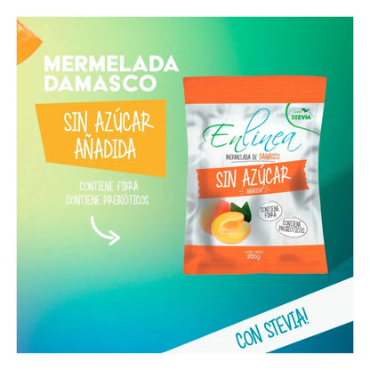 Mermelada de Damasco Sin Azúcar 200g