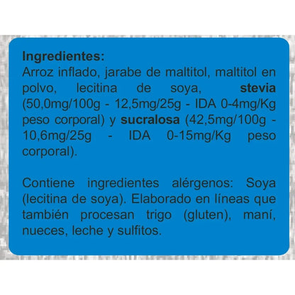 Cereal Sin Azúcar Inflado De Arroz 300g