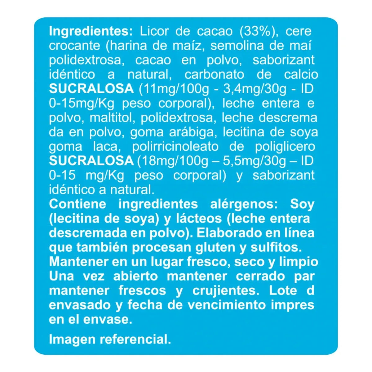 Balls Crocantes Sin Azúcar con Chocolate 60% Cacao