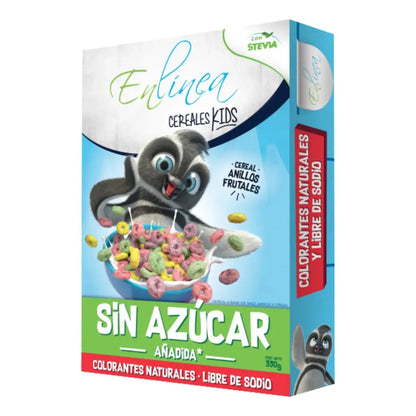 Cereal Sin Azúcar Anillo De Frutas 330g