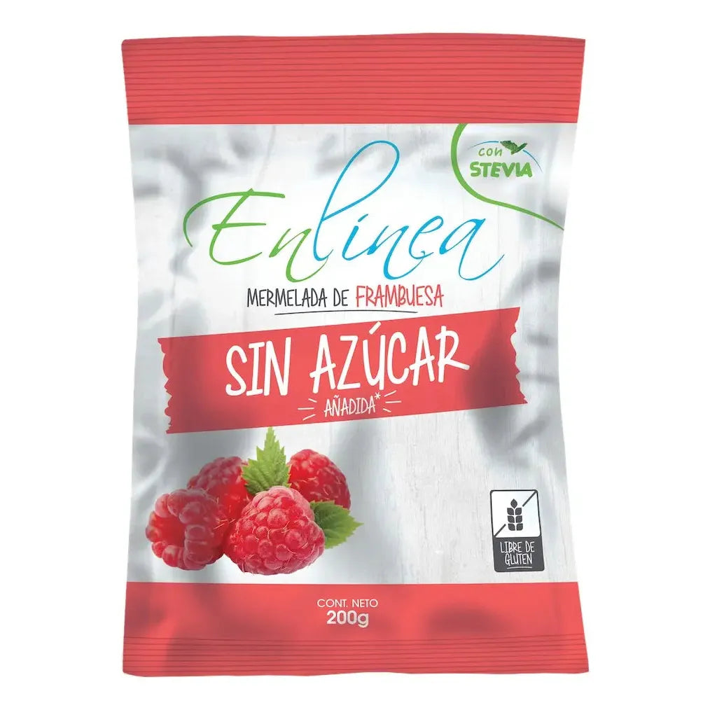 Mermelada de Frambuesa Sin Azúcar 200g