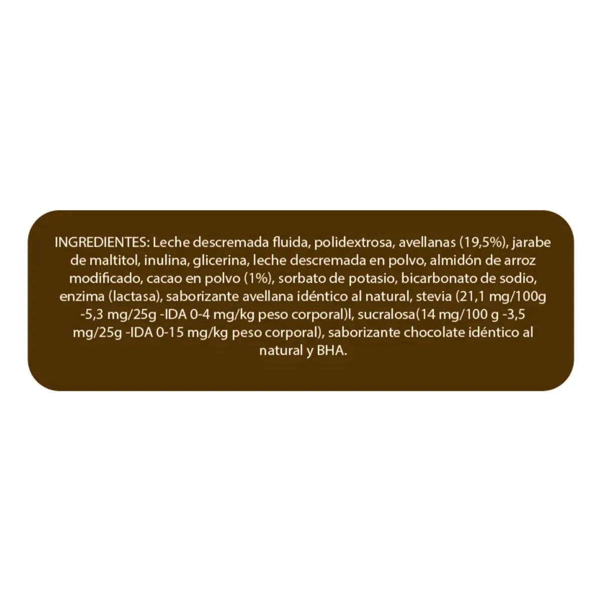 Crema De Avellanas Sin Azúcar Con Cacao 350g