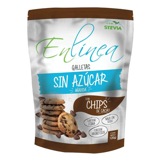 Galleta Sin Azúcar sabor Chocolate 120g