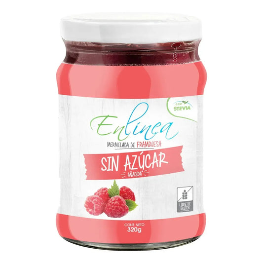 Mermelada de Frambuesa Sin Azúcar 320g