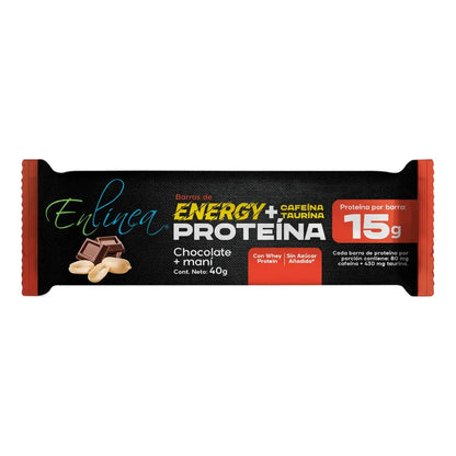 Barras De Proteína Energy Maní Sin Azúcar 160g